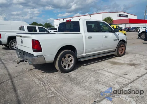 2017 Ram 1500 Lone Star Silver 4X2 5'7 Box z USA, uszkodzony, nr VIN 1C6RR6LT9HS703979
